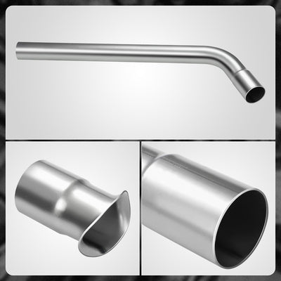 16 PCS 2.5 in. To 2.65 in. OD Exhaust Pipes <br> 2.5 in. OD Piping Diameter