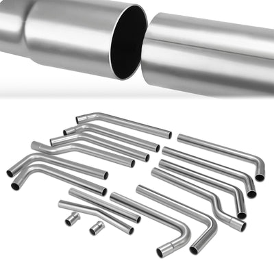 16 PCS 2.5 in. To 2.65 in. OD Exhaust Pipes <br> 2.5 in. OD Piping Diameter