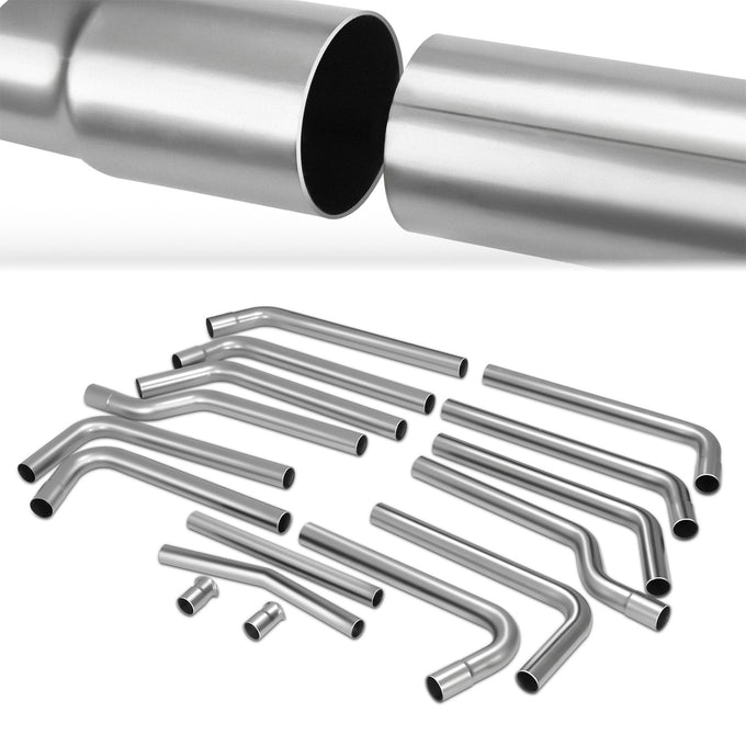 16 PCS 2.5 in. To 2.65 in. OD Exhaust Pipes <br> 2.5 in. OD Piping Diameter