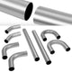 8Pcs 4in. OD Mandrel Exhaust Tubing Bend Straight Pipe <br>Universal