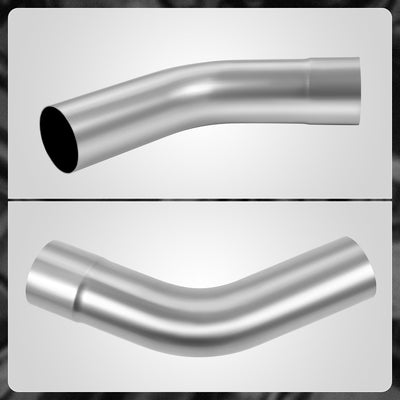 8Pcs 4in. OD Mandrel Exhaust Tubing Bend Straight Pipe <br>Universal