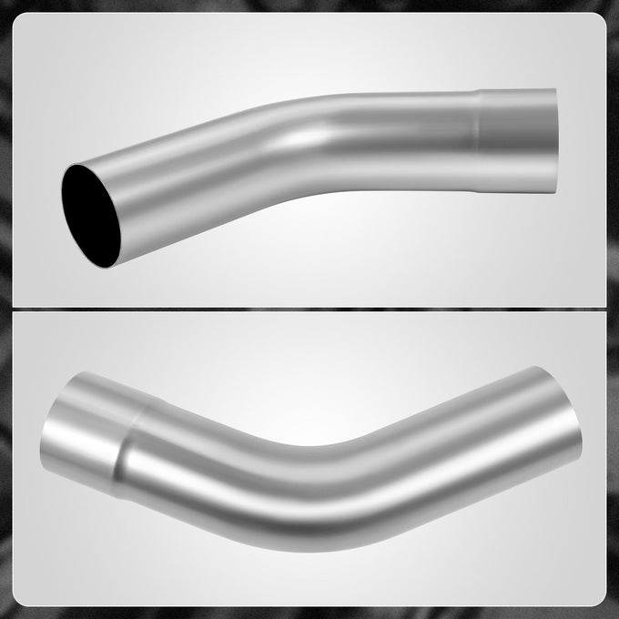 8Pcs 4in. OD Mandrel Exhaust Tubing Bend Straight Pipe <br>Universal