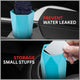 1/2 Liter Capacity Compact Cup Holder Trash Can <BR> 3 in. L x 3 in. W x 7.8 in. H
