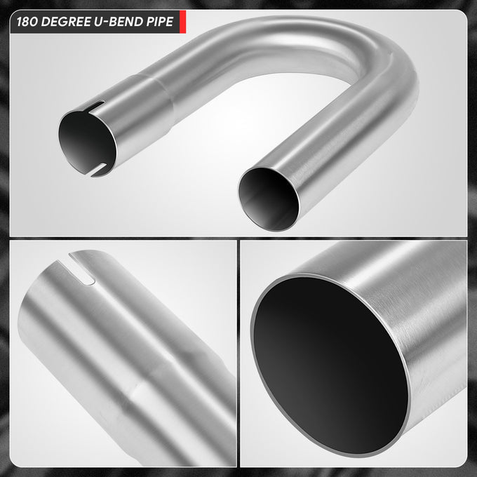 2 in. OD To 2.15 in. OD 180 Degree U-Bend <br> 18-Gauge Piping Walls
