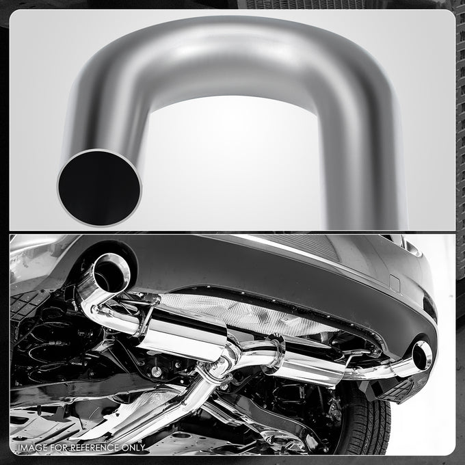 2 in. OD 45 Degree & U Bends Exhaust Pipe <br> 18-Gauge Piping Walls