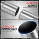 Pair of 2 in. OD 90 Degree & U Bends Exhaust Pipes <br> 2 in. OD Piping