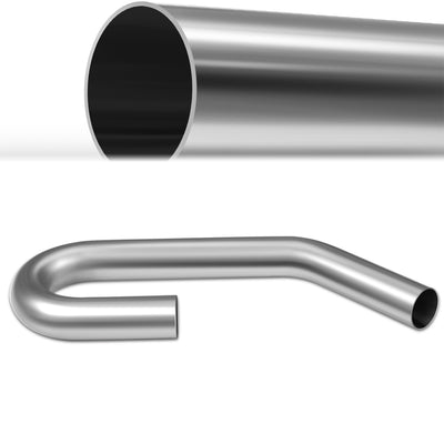 2.5 in. OD 45 Degree & U Bends Exhaust Pipe <br> 18-Gauge Piping Walls