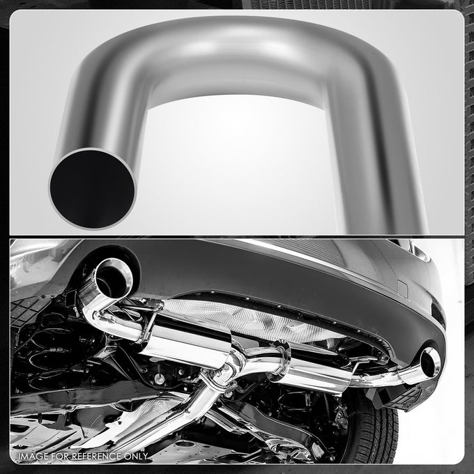 3 in. OD 45 Degree & U Bends Exhaust Pipe <br> 18-Gauge Piping Walls