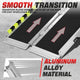 Portable Folding Aluminum Alloy Wheelchair Ramp <br> Dimension: 29 in W X 2 ft L X 2 in H Extended