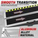 Portable Folding Aluminum Alloy Wheelchair Ramp <br> Dimension: 29 in W X 4 ft L X 2 in H Extended
