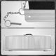 Portable Folding Aluminum Alloy Wheelchair Ramp <br> Dimension: 29 in W X 4 ft L X 2 in H Extended