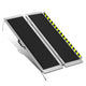 Portable Folding Aluminum Alloy Wheelchair Ramp <br> Dimension: 29 in W X 4 ft L X 2 in H Extended