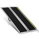 Portable Folding Aluminum Alloy Wheelchair Ramp <br> Dimension: 29 in W X 5 ft L X 2 in H Extended