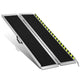 Portable Folding Aluminum Alloy Wheelchair Ramp <br> Dimension: 29 in W X 5 ft L X 2 in H Extended