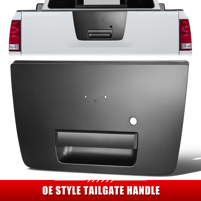 Rear Tailgate Handle w/ Keyhole <br>04-12 Nissan Titan