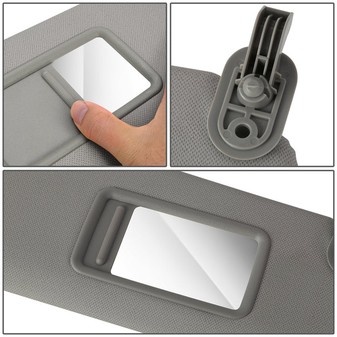 Replacement Sun Visor (Passenger Side) <br> 11-15 Hyundai Elantra