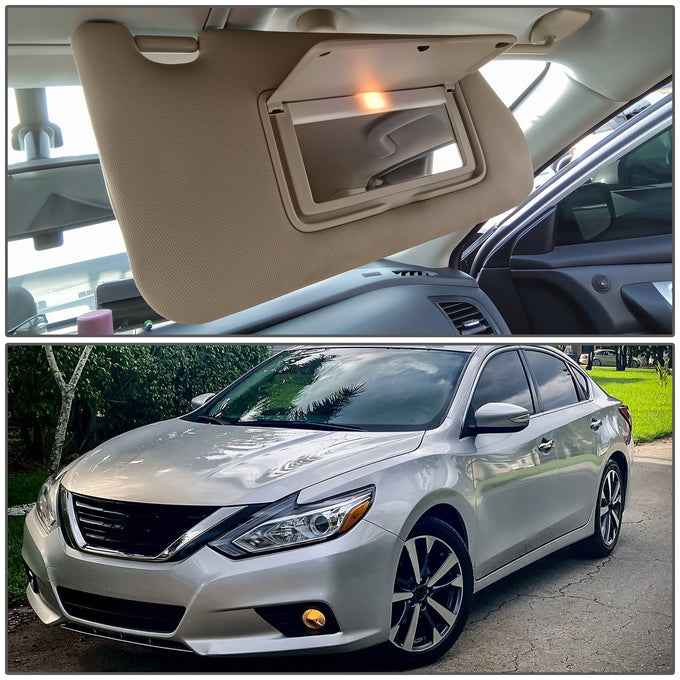 Replacement Sun Visor (Passenger Side) <br> 13-18 Nissan Altima