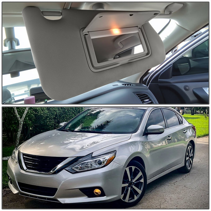 Replacement Sun Visor (Passenger Side) <br> 13-18 Nissan Altima