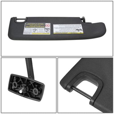Replacement Sun Visor (Driver Side) <br> 07-16 Jeep Wrangler