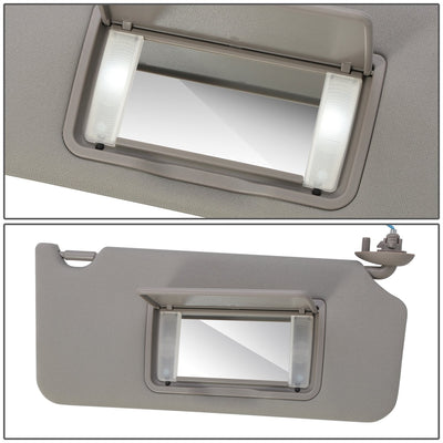 Replacement Sun Visor (Passenger Side) <br> 08-12 Honda Accord