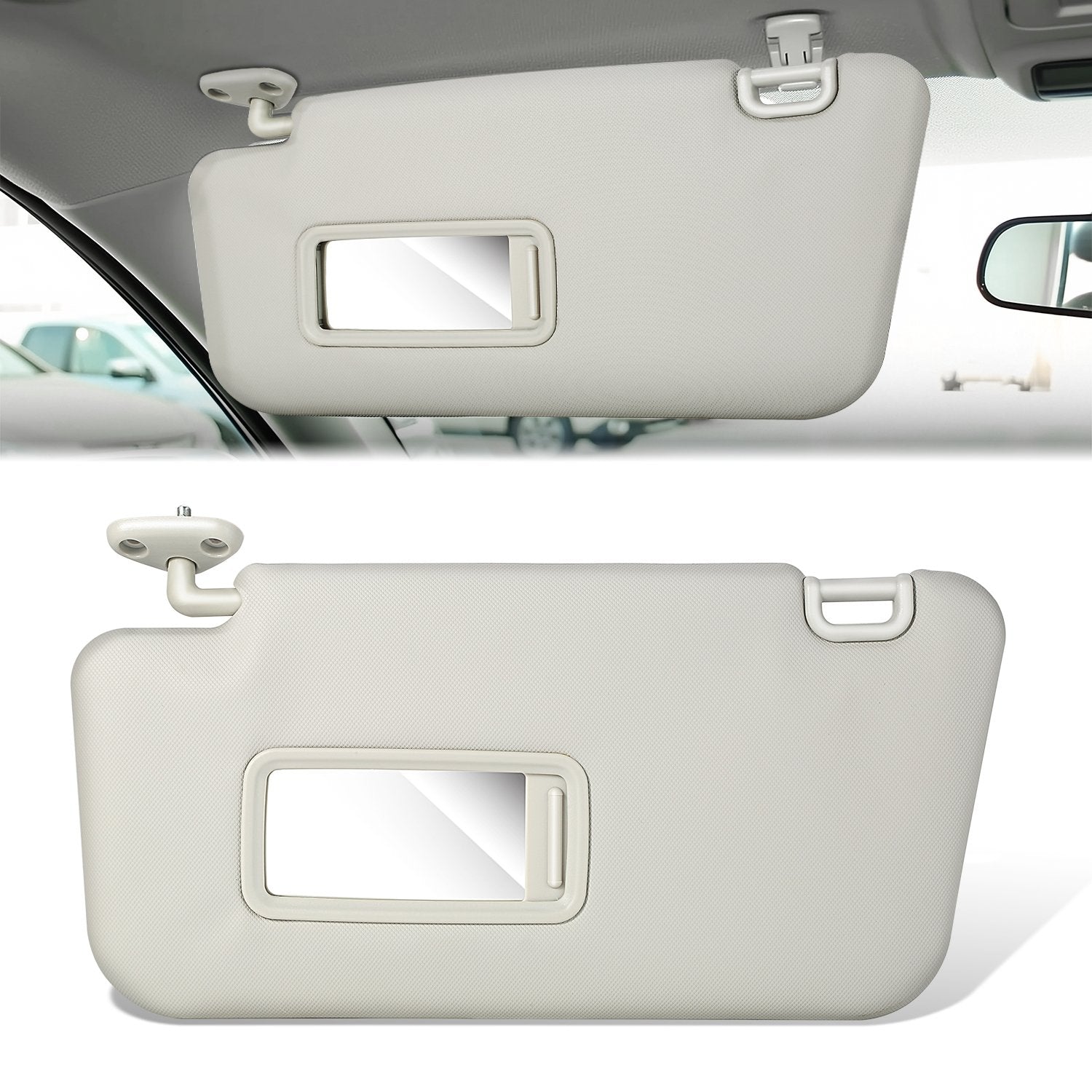 Replacement Sun Visor (Driver Side) <br> 09-13 Subaru Forester