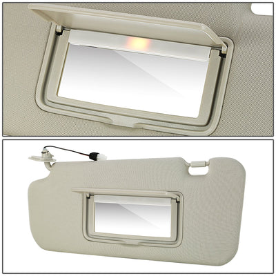 Replacement Sun Visor (Driver Side) <br> 09-14 Nissan Murano