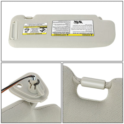 Replacement Sun Visor (Driver Side) <br> 09-14 Nissan Murano
