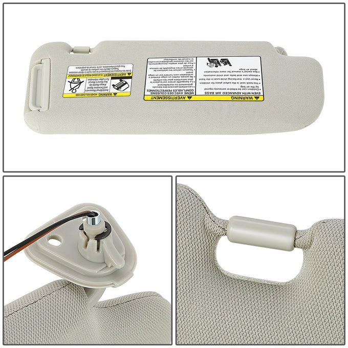 Replacement Sun Visor (Driver Side) <br> 09-14 Nissan Murano