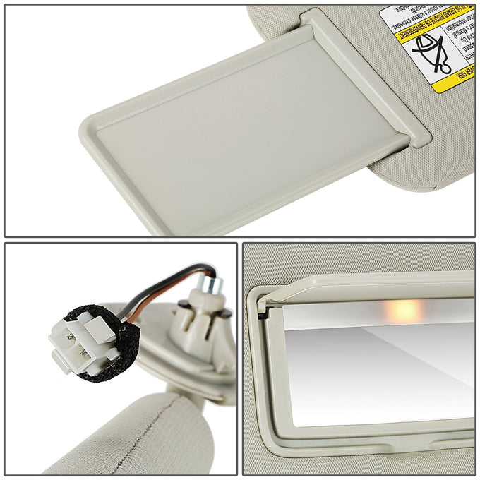 Replacement Sun Visor (Driver Side) <br> 09-14 Nissan Murano