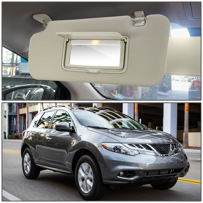 Replacement Sun Visor (Driver Side) <br> 09-14 Nissan Murano