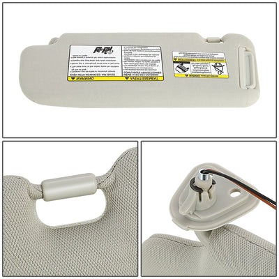 Replacement Sun Visor (Passenger Side) <br> 09-14 Nissan Murano