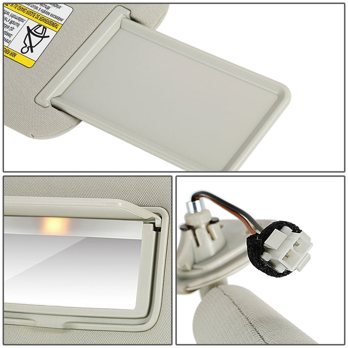 Replacement Sun Visor (Passenger Side) <br> 09-14 Nissan Murano