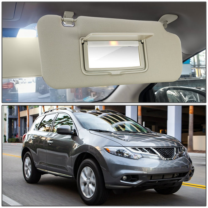 Replacement Sun Visor (Passenger Side) <br> 09-14 Nissan Murano