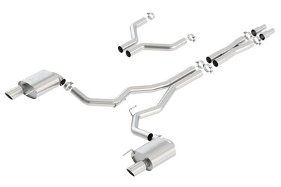S-Type Cat-Back Exhaust System <br> 15-17 Ford Mustang 5L V8 Coupe