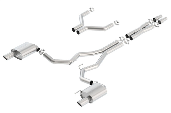 S-Type Cat-Back Exhaust System <br> 15-17 Ford Mustang 5L V8 Coupe