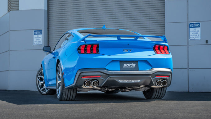 S-Type Axle-Back Exhaust System <br> 2024 Ford Mustang GT Without Active Exhaust