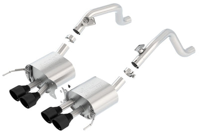 ATAK Axle-Back Exhaust System <br> 14-19 Chevy Corvette Stingray 6.2L V8