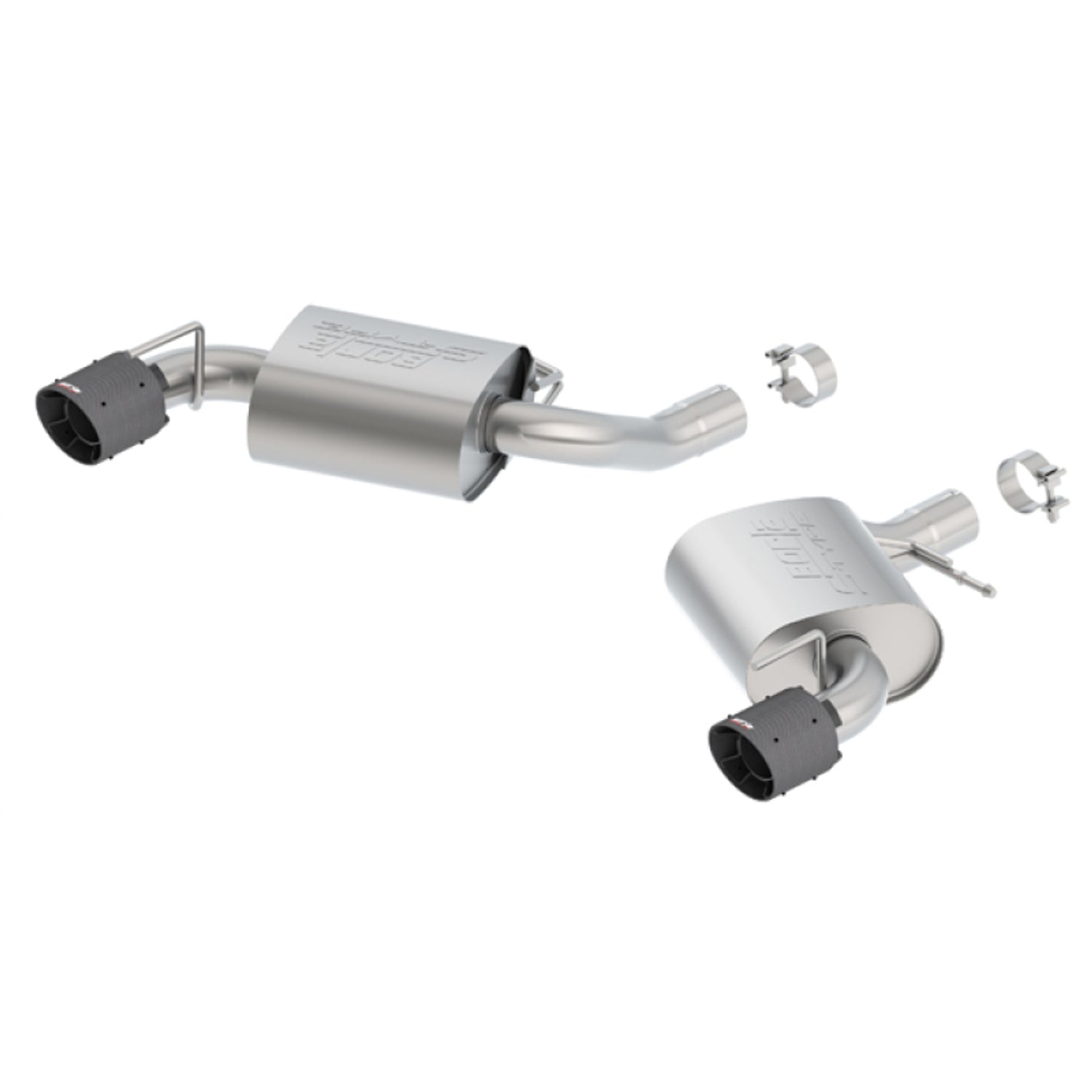 S-Type Axle-Back Exhaust System <br> 16-23 Chevy Camaro SS 6.2L V8