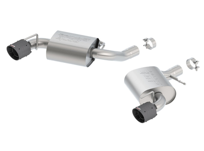 S-Type Axle-Back Exhaust System <br> 16-23 Chevy Camaro SS 6.2L V8