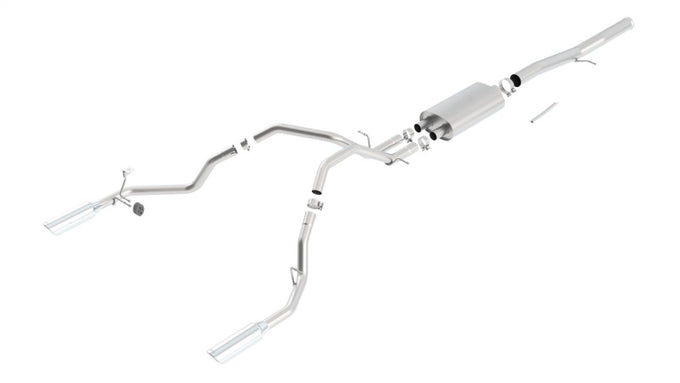 S-Type Cat-Back Exhaust System <br> 2011-2013 Chevrolet Silverado 1500
