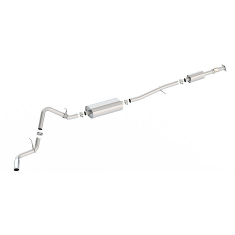 S-Type Cat-Back Exhaust System <br> 19-24 Chevrolet Silverado GMC Sierra 1500 2.7L
