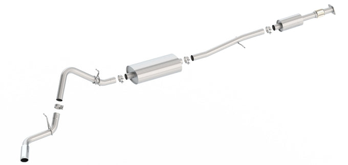 S-Type Cat-Back Exhaust System <br> 19-24 Chevrolet Silverado GMC Sierra 1500 2.7L