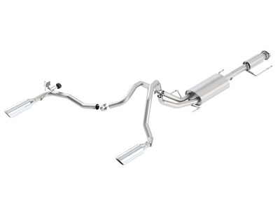 Touring Cat-Back Exhaust System <br> 10-14 Toyota FJ Cruiser 4L V6