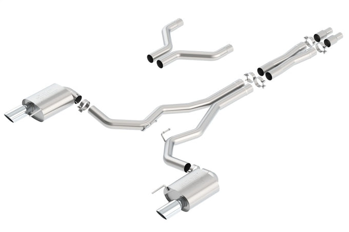 ATAK Cat-Back Exhaust System <br> 15-17 Ford Mustang 5L V8 Coupe