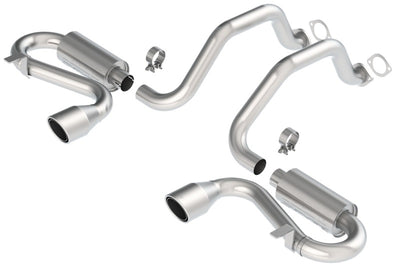 S-Type Classic Cat-Back Exhaust System <br> 97-04 Chevy Corvette 5.7L V8