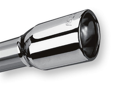 Polished Tip Single Oval Rolled Angle-Cut <br> Universal Fit