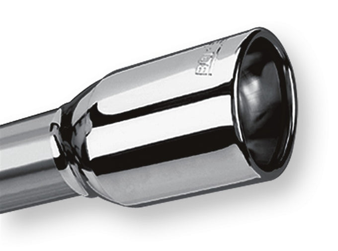 Polished Tip Single Oval Rolled Angle-Cut <br> Universal Fit