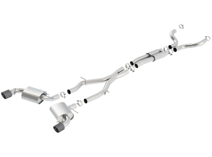S-Type Cat-Back Exhaust System <br> 16-23 Chevy Camaro SS 6.2L V8