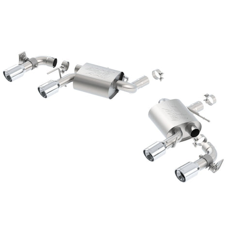 ATAK Axle-Back Exhaust System <br> 16-23 Chevy Camaro SS 6.2L V8