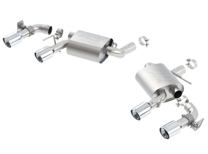 ATAK Axle-Back Exhaust System <br> 16-23 Chevy Camaro SS 6.2L V8